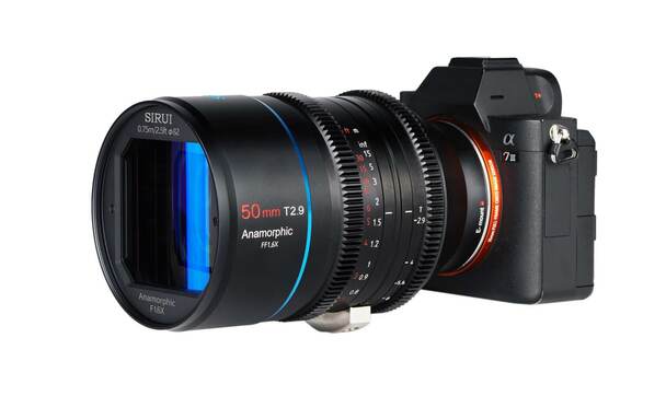 50mm T2.9 1.6x Full-Frame Anamorphic Lens E-Mount - Utopia